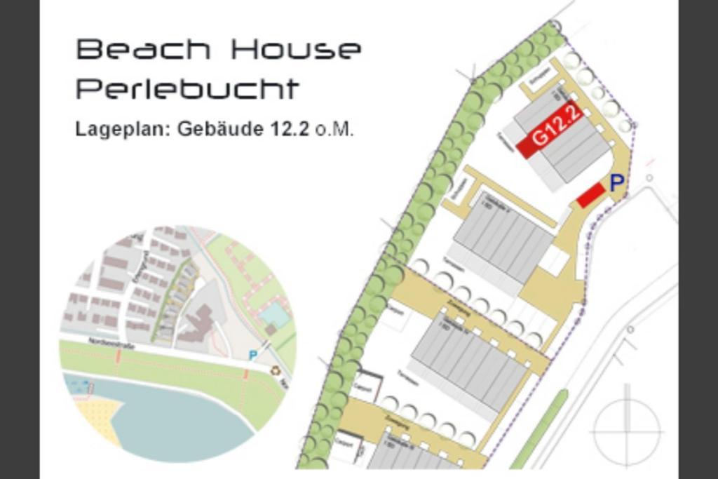 Beach House Perlebucht 12.2 比苏姆 外观 照片